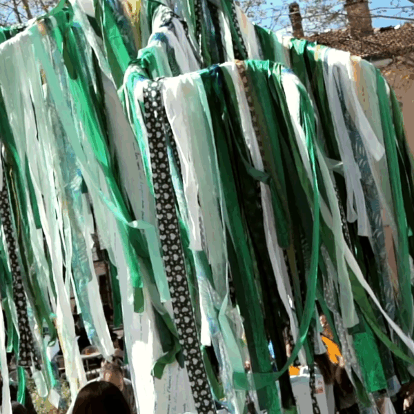 Déambulation arbre à voeux