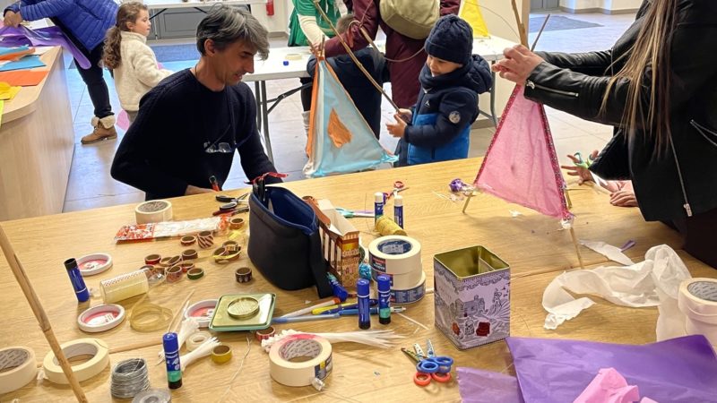 atelier de fabrication de lanternes