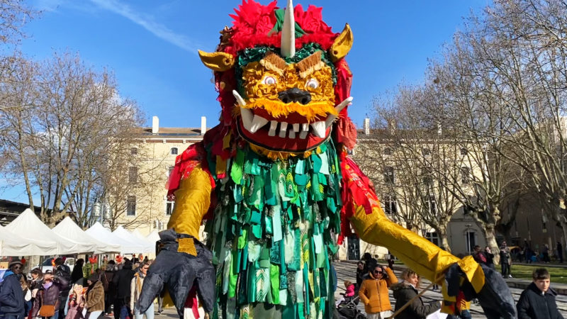 marionnette Nian nouvel an chinois(2)